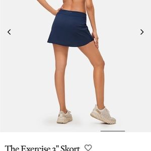 Outdoor voices skirt navy